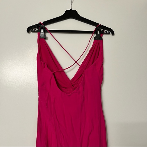 Pink Zara deep maxi - Picture 4 of 7